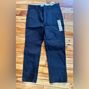 Dickies Men's Black Work Pants